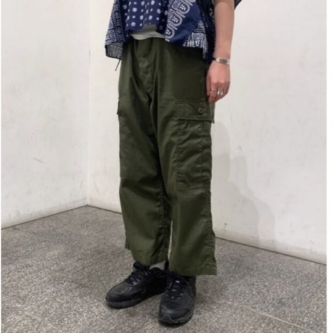 BEAMS BOY(ビームスボーイ)のBUZZ RICKSON’S × BEAMS BOY / ポプリン アーミー レディースのパンツ(ワークパンツ/カーゴパンツ)の商品写真