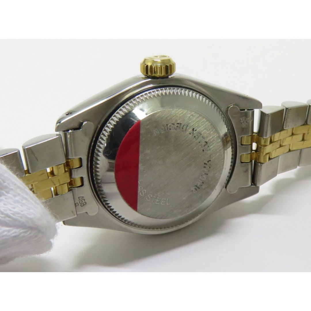 ROLEX - ROLEX デイトジャスト 自動巻き SS YG ゴールド文字盤 9 ROLEX - ROLEX デイトジャスト 自動巻き SS YG ゴールド文字盤 9