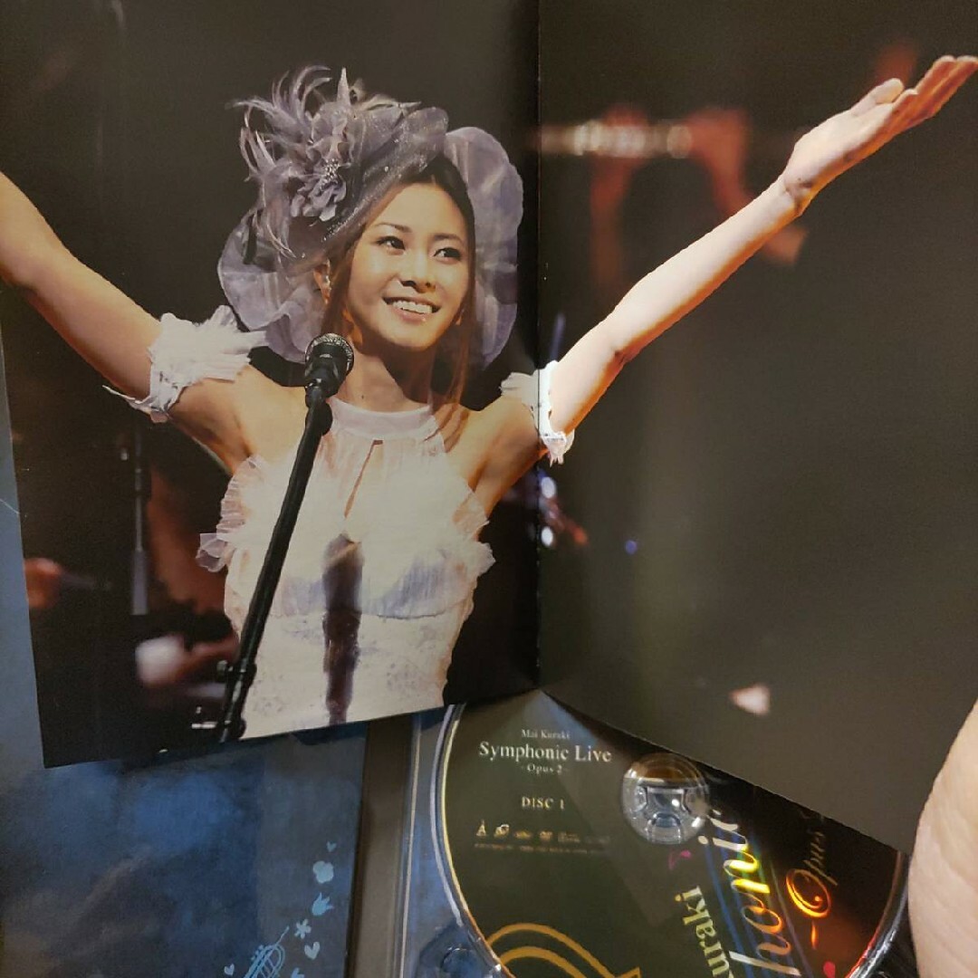 GIZA(ギザ)の２枚組DVD☆倉木麻衣Symphonic Live-Opus 2-シンフォニック エンタメ/ホビーのDVD/ブルーレイ(ミュージック)の商品写真