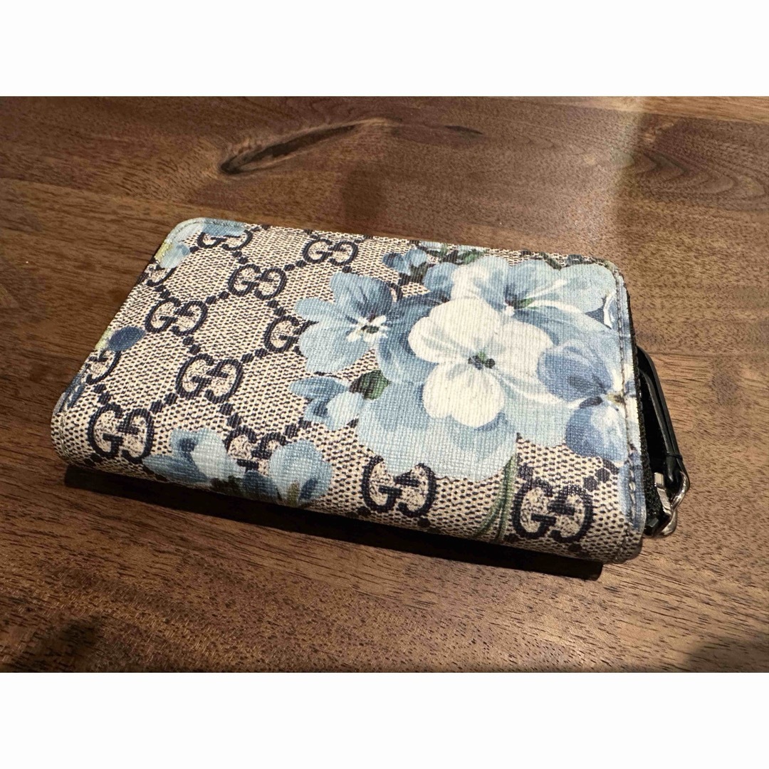 【新品未使用】GUCCI ウォレット　カードケース　GG ブルームス　花柄