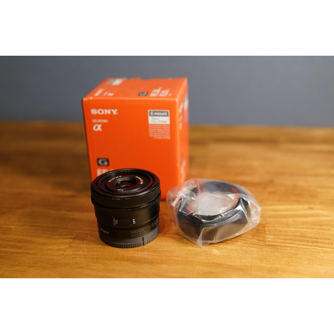 ＳＯＮＹ　ＦＥ２４ｍｍ　Ｆ２．８Ｇ（ＳＥＬ２４Ｆ２８Ｇ）擦れた傷有りレンズ状態評価