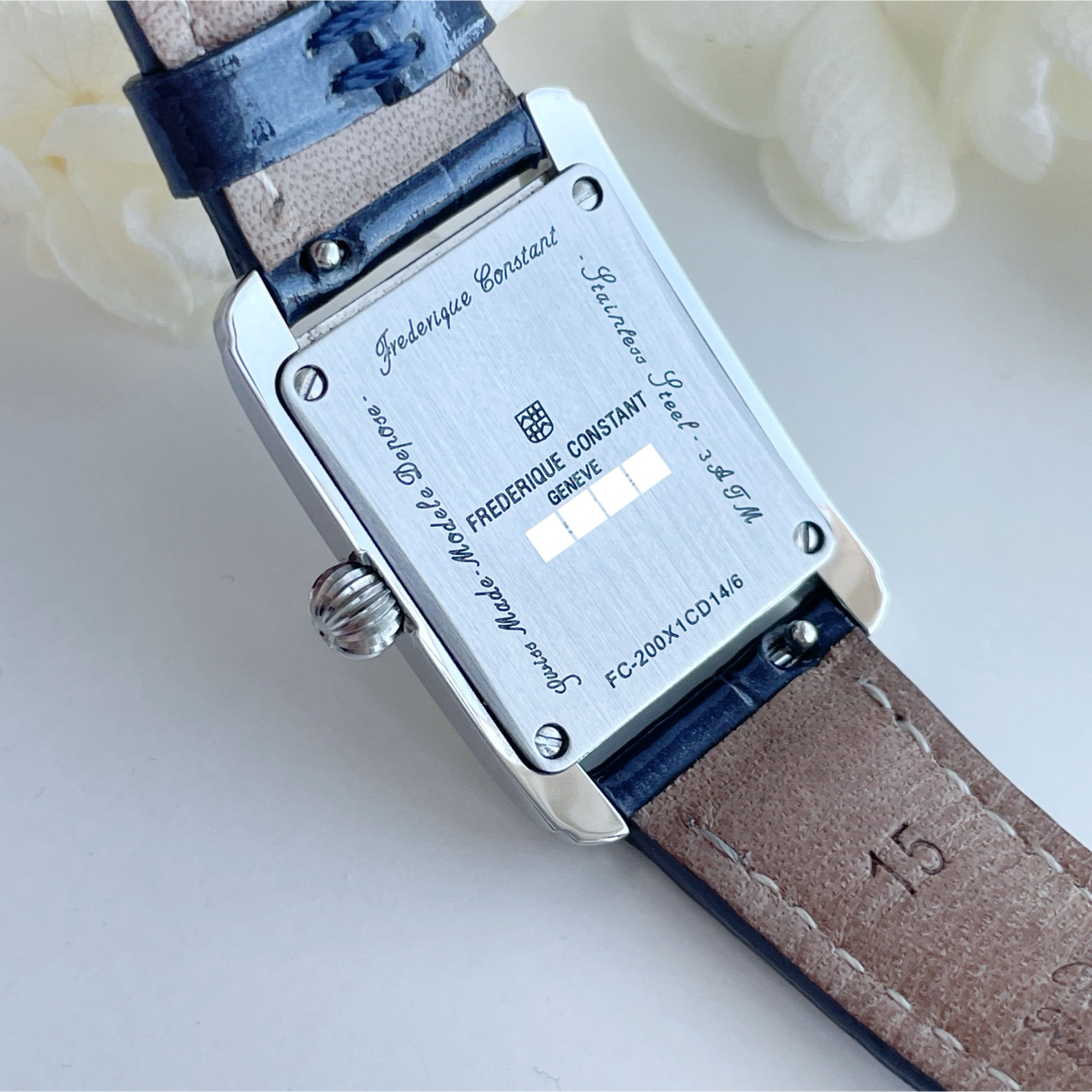 FREDERIQUE CONSTANT(フレデリックコンスタント)のフレデリックコンスタント クラシック　カレ　ダイヤベゼル　稼働 レディースのファッション小物(腕時計)の商品写真