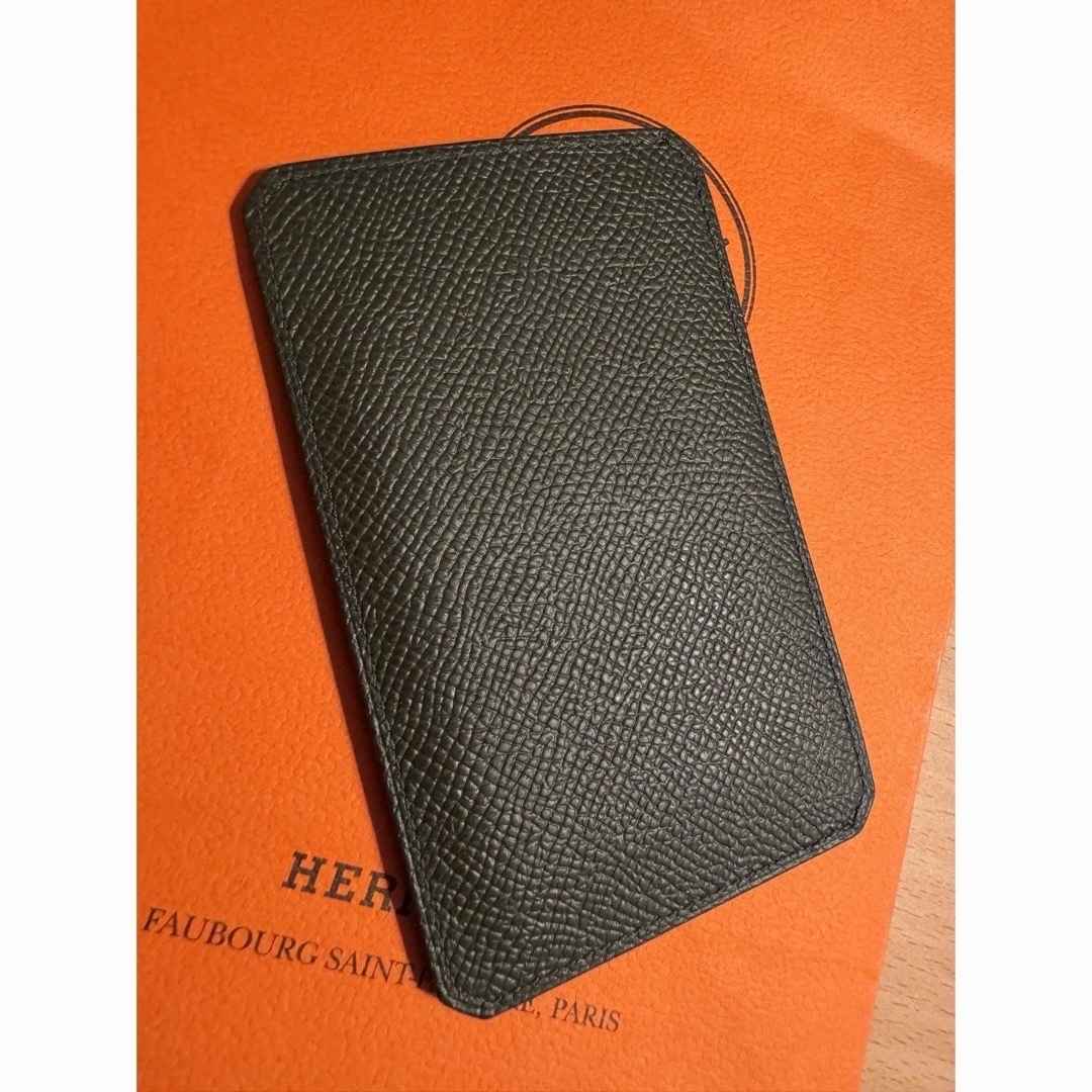 超希少 HERMES エルメス カードケース パスケース シティ3CC カーキ 超希少 HERMES エルメス カードケース パスケース シティ3CC カーキ
