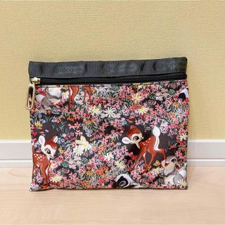 レスポートサック(LeSportsac)のDisney LeSportsac レスポートサック バンビ&フレンズ ポーチ (ポーチ)