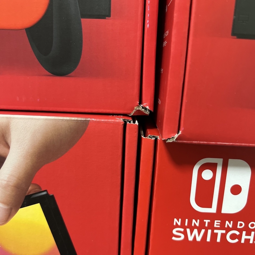 Nintendo Switch(ニンテンドースイッチ)の任天堂　 有機 EL Switch8台 ネオン5台ホワイト3台 エンタメ/ホビーのゲームソフト/ゲーム機本体(携帯用ゲーム機本体)の商品写真