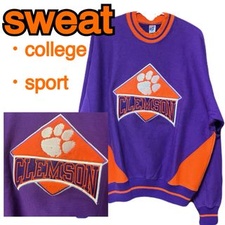 クレムソン大学　スウェットCLEMSON TIGERS THE game(スウェット)