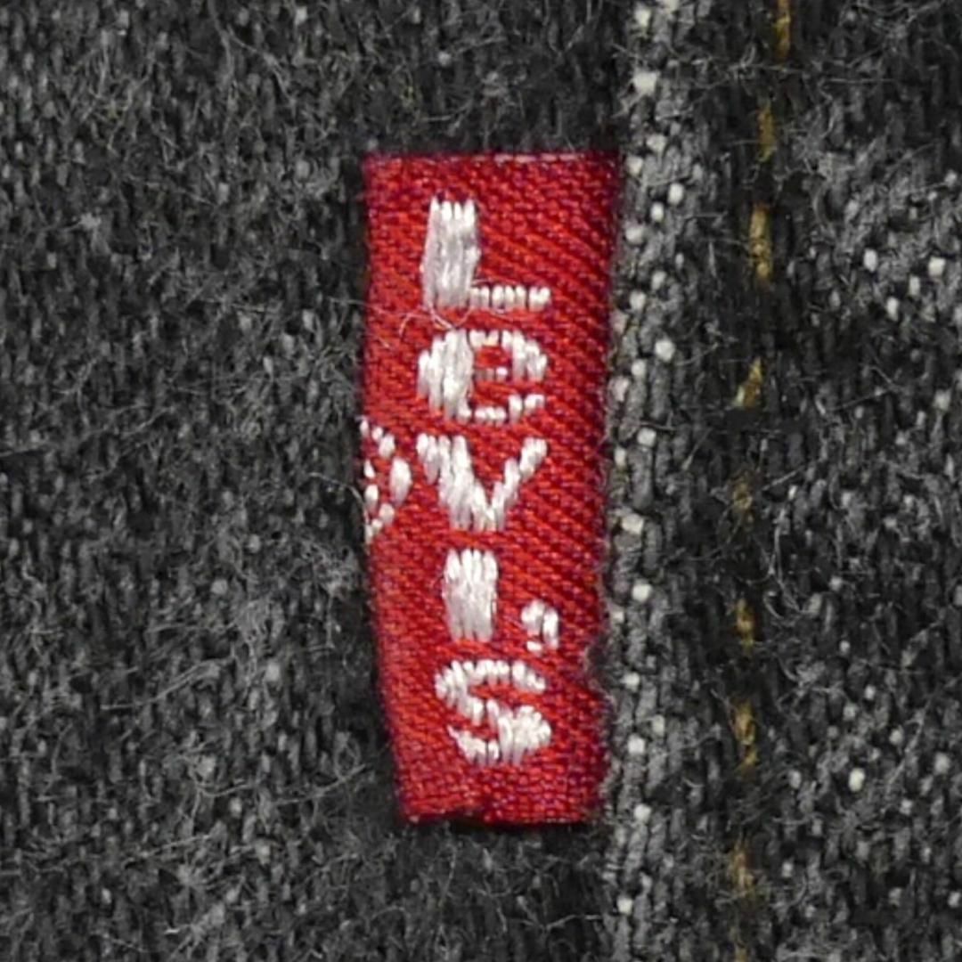 Levi's(リーバイス)の先染め リーバイス501 W36 ジーンズ USA ブラックデニム 黒JJ667 メンズのパンツ(デニム/ジーンズ)の商品写真