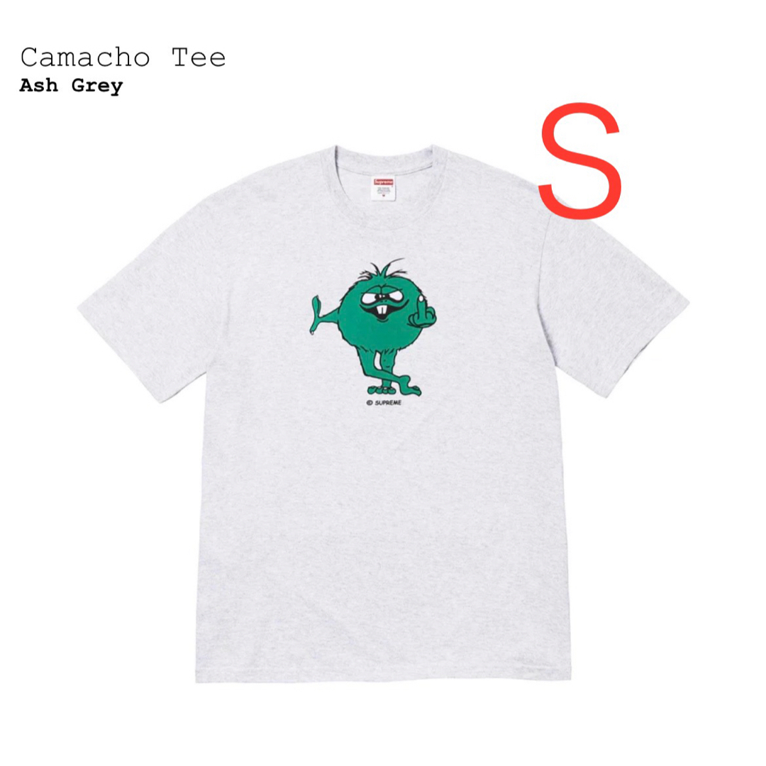 supremeSupreme Camacho Tee Ash Grey