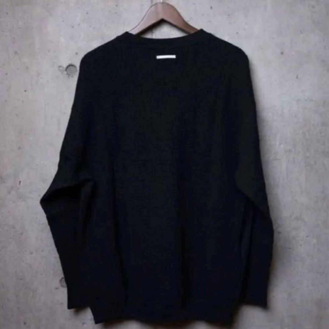 カットソー(長袖/七分)kinema oversized thermal pullover  M