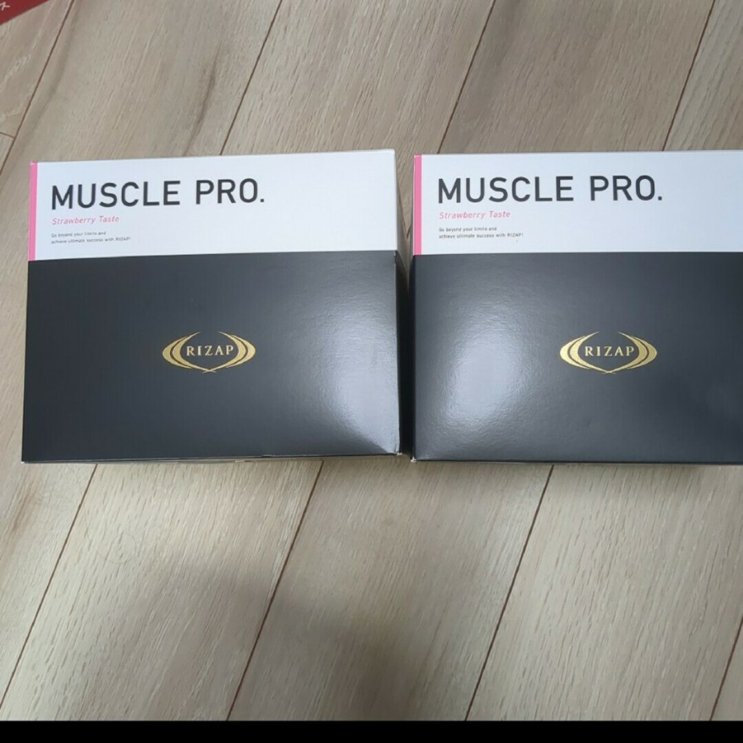 MUSCLE Pro ライザップ プロテイン ストロベリー風味 2箱の通販 by は