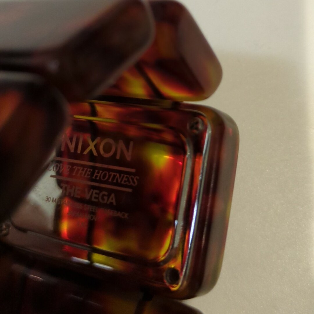 NIXON(ニクソン)のNIXONべっ甲柄　腕時計 レディースのファッション小物(腕時計)の商品写真