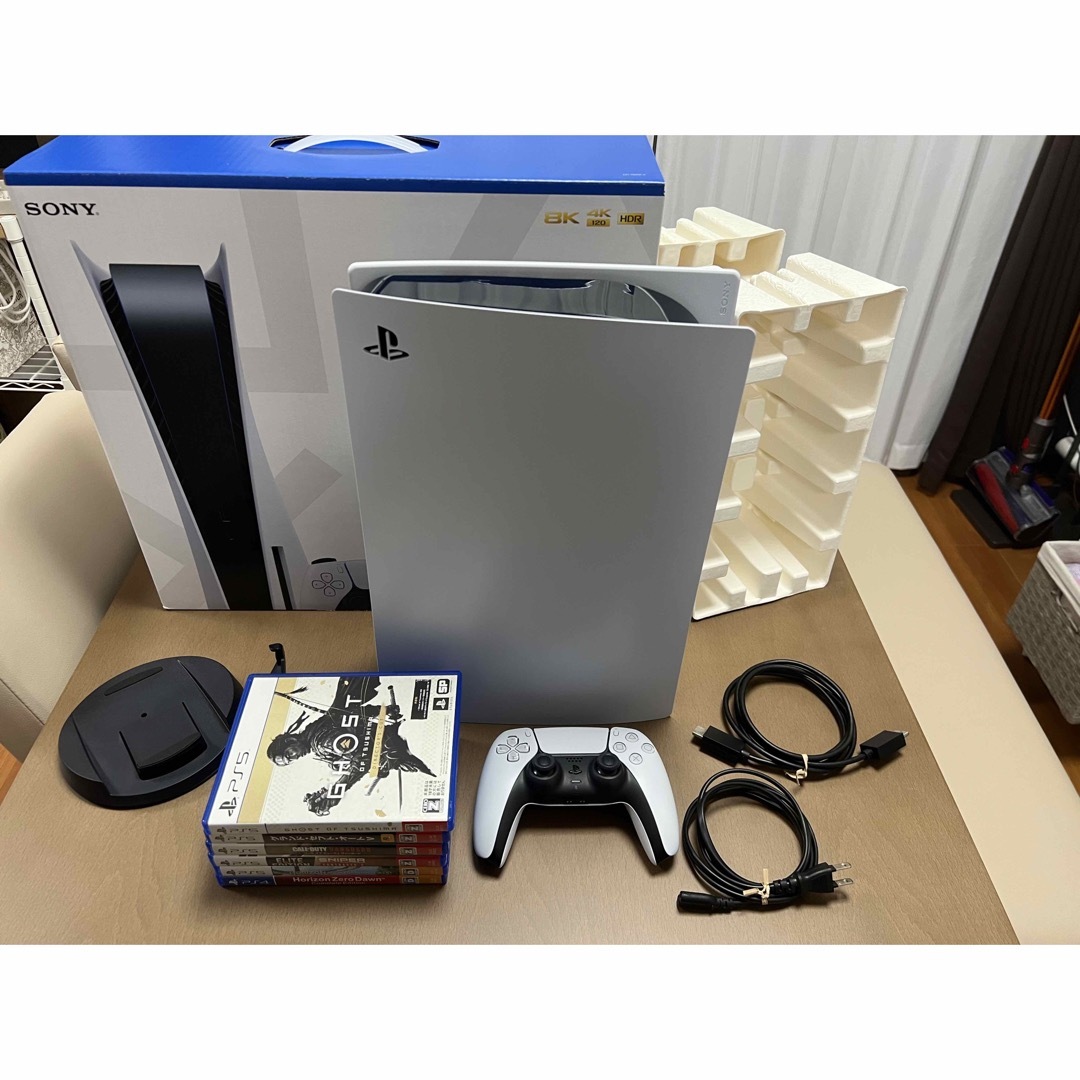 PlayStation5 CFI-1100A01 本体＋付属＋ソフト PS5家庭用ゲーム機本体