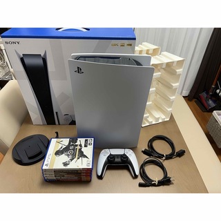 プレイステーション(PlayStation)のPlayStation5 CFI-1100A01 本体＋付属＋ソフト PS5(家庭用ゲーム機本体)