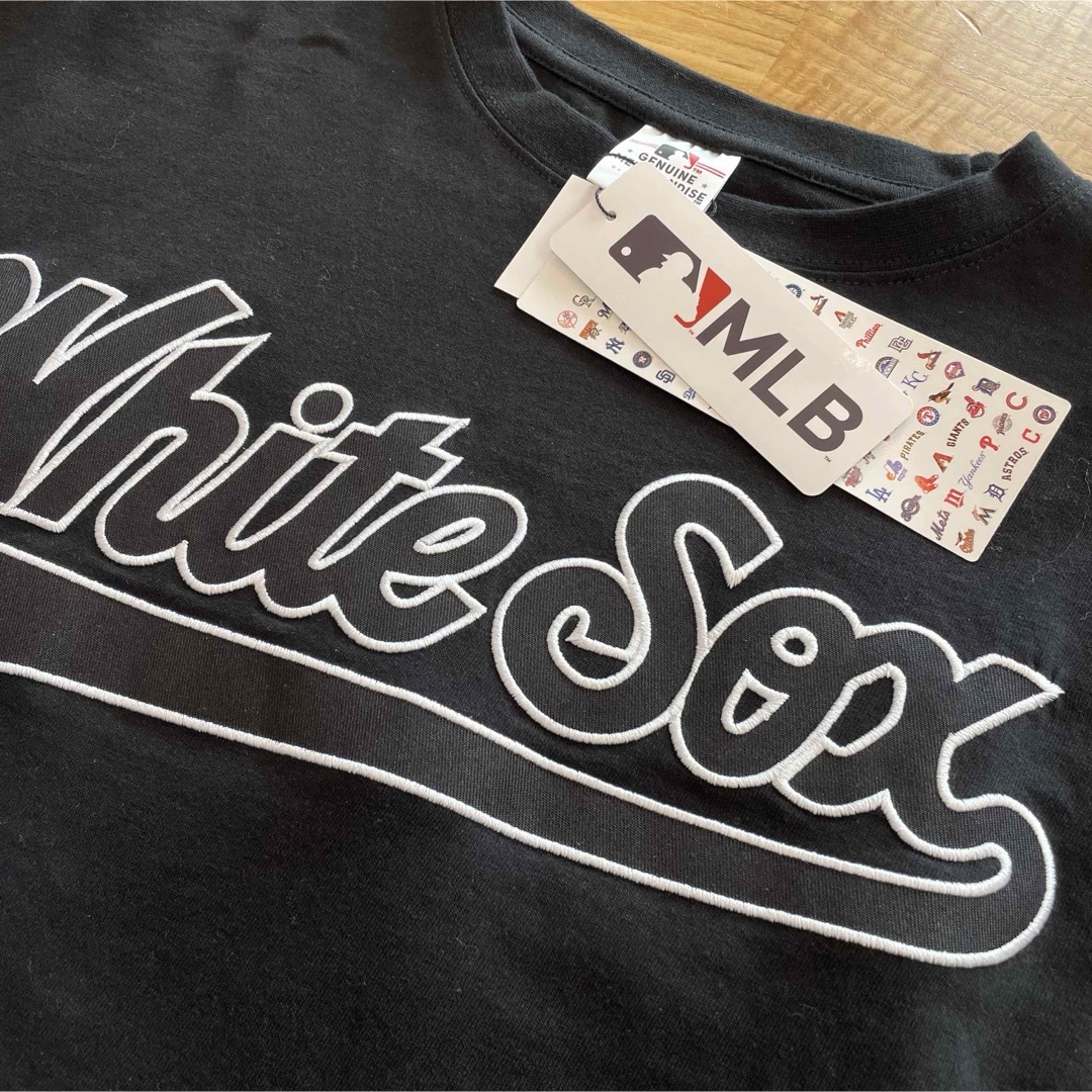 MLB(メジャーリーグベースボール)の【M】MLB公式 ホワイトソックス ビッグシルエット長袖Tシャツ●綿100% メンズのトップス(Tシャツ/カットソー(七分/長袖))の商品写真