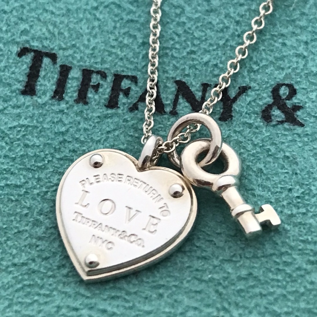 Tiffany & Co.(ティファニー)のTiffany リターントゥ ラブハート タグキー ネックレス レディースのアクセサリー(ネックレス)の商品写真