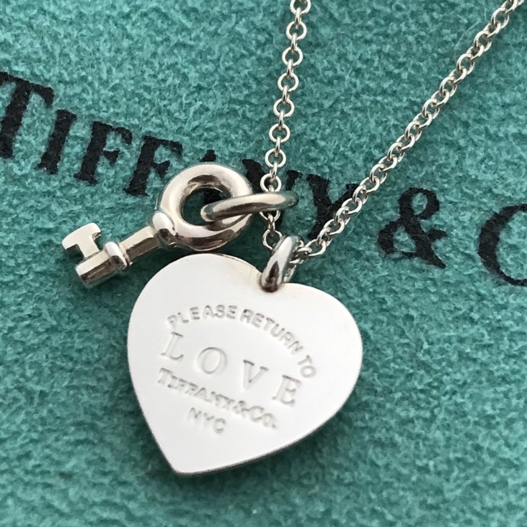 Tiffany & Co.(ティファニー)のTiffany リターントゥ ラブハート タグキー ネックレス レディースのアクセサリー(ネックレス)の商品写真