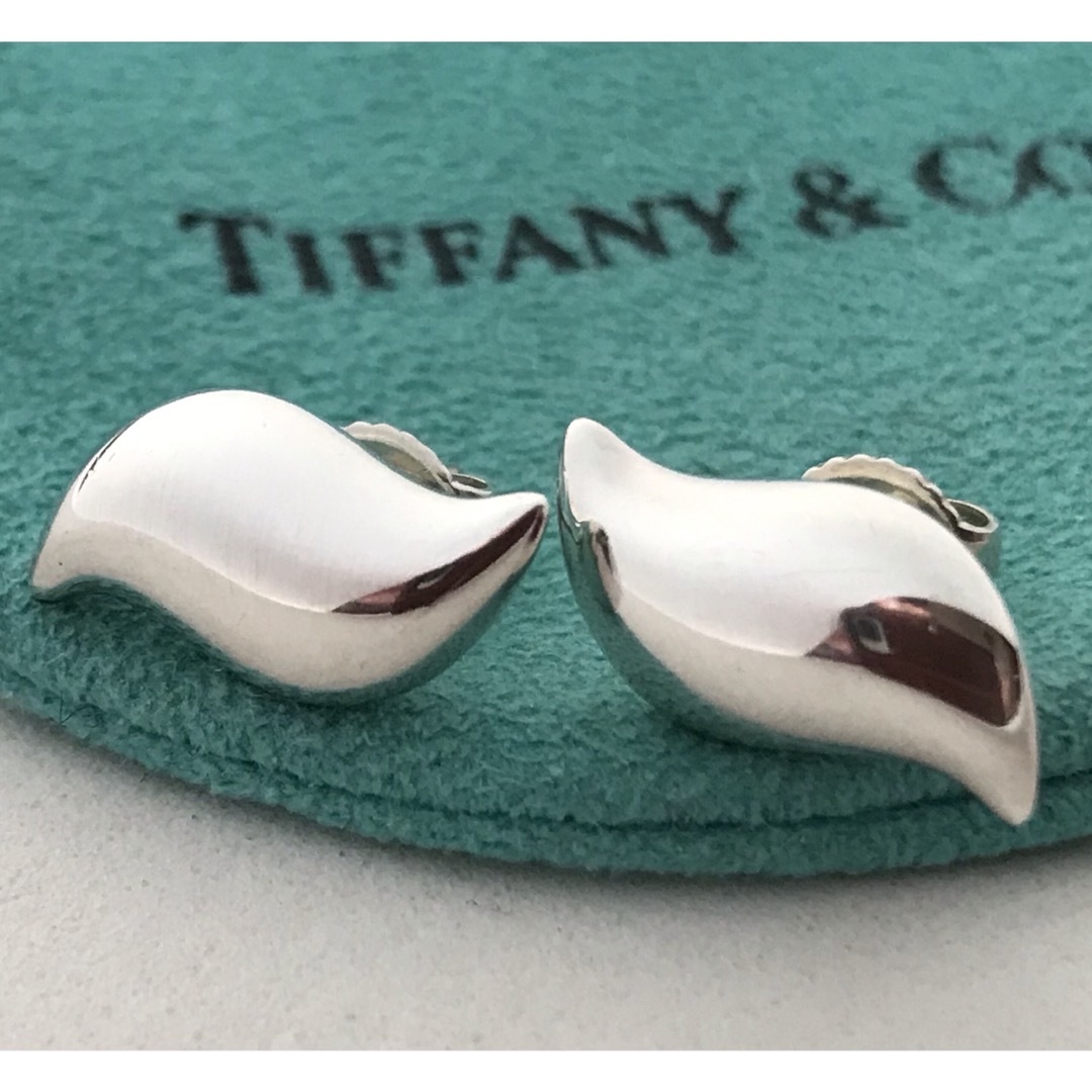 Tiffany & Co.(ティファニー)のTiffany エルサ・ペレッティのリーフピアス美品希少 レディースのアクセサリー(ピアス)の商品写真