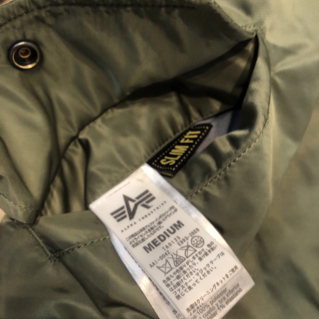 ALPHA INDUSTRIES - アルファ アルファインダストリーズ MA-1 ワッペン