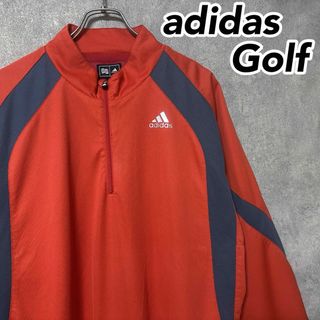 アディダス(adidas)のadidas golf アディダス ハーフジップ ナイロン ジャケット ウェア(ウエア)