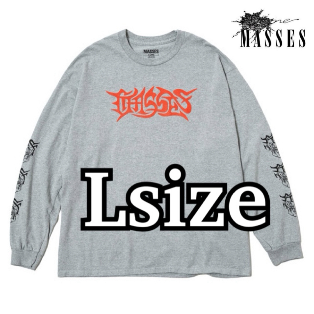 今季最新商品 マシス ロングスリーブTシャツ/MASSES HEATHER L MASK T