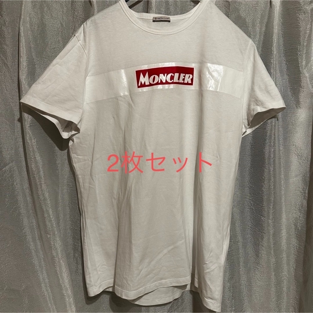 モンクレール　Tシャツ2枚セットメンズ