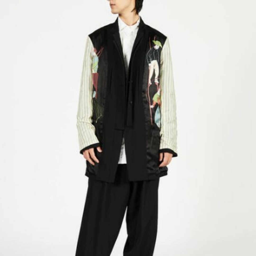 yohji yamamoto pour homme 鹿鳴館 リバーシブル ジャケット コート yohji yamamoto pour homme 鹿鳴館 リバーシブル ジャケット コート