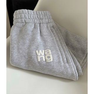 アレキサンダーワン(Alexander Wang)のアレキサンダーワン　ストラクチャードテリー パフロゴ スウェットパンツ(その他)