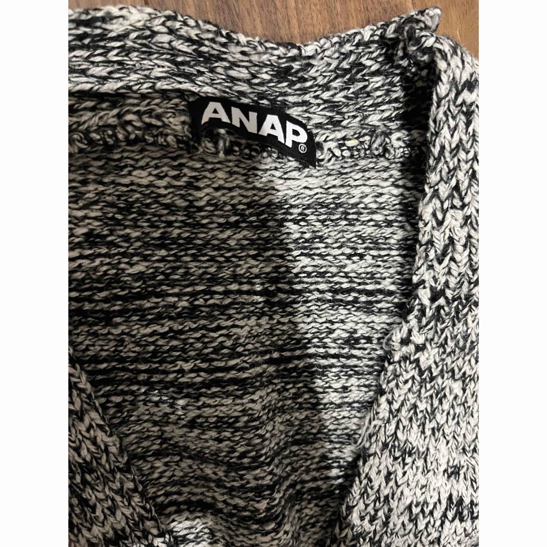 ANAP(アナップ)のANAP ミックス柄　ロングカーディガン レディースのトップス(カーディガン)の商品写真