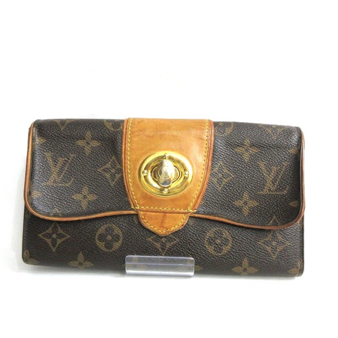 ルイヴィトン Louis Vuitton モノグラム ポルトフォイユ ボエシ M63220 2つ折り財布 ユニセックス 送料無料 【あす楽】汚れ傷有りその他コメント