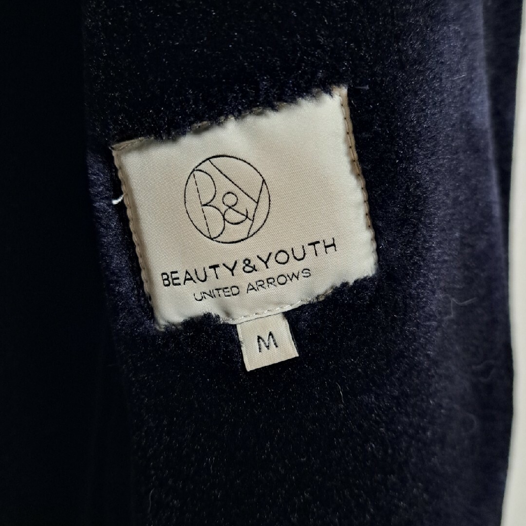 BEAUTY&YOUTH UNITED ARROWS(ビューティアンドユースユナイテッドアローズ)のビューティー&ユース(ユナイテッドアローズ)のフェイクムートンコートMサイズ レディースのジャケット/アウター(ムートンコート)の商品写真