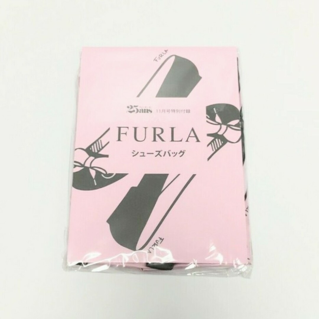 Furla(フルラ)の新品未開封 FURLA フルラ シューズバッグ ミニバッグ 巾着 付録 エンタメ/ホビーの雑誌(ファッション)の商品写真