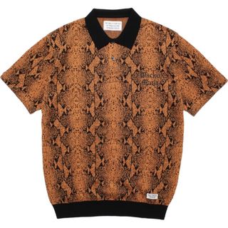 WACKO MARIA - XL【WACKOMARIA】LEOPARD POLO／新品タグ付／送料込の