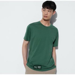 ユニクロ(UNIQLO)のユニクロ エアリズムコットンクルーネックT UNIQLO(Tシャツ/カットソー(半袖/袖なし))