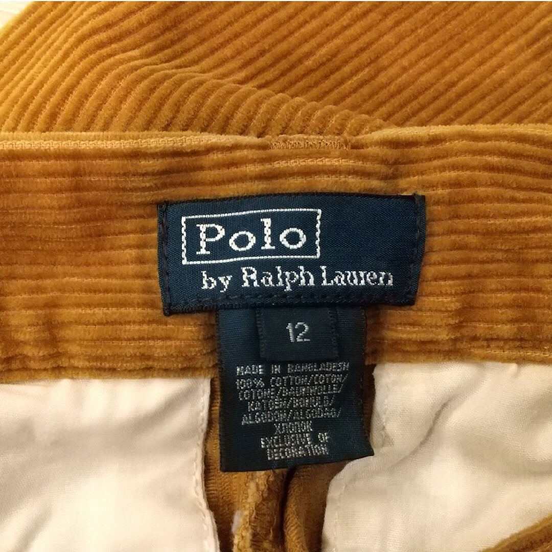 POLO RALPH LAUREN(ポロラルフローレン)のポロ ラルフローレン コーデュロイパンツ ベージュ キッズ/ベビー/マタニティのキッズ服男の子用(90cm~)(パンツ/スパッツ)の商品写真