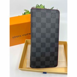 ルイヴィトン(LOUIS VUITTON)の【極美品】LOUIS VUITTON ジッピーウォレット ヴェルティカル ダミエ(長財布)