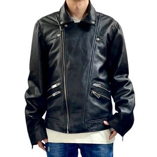 新品 Bolongaro Trevor オーバーサイズ ダブル ライダース M(ライダースジャケット)