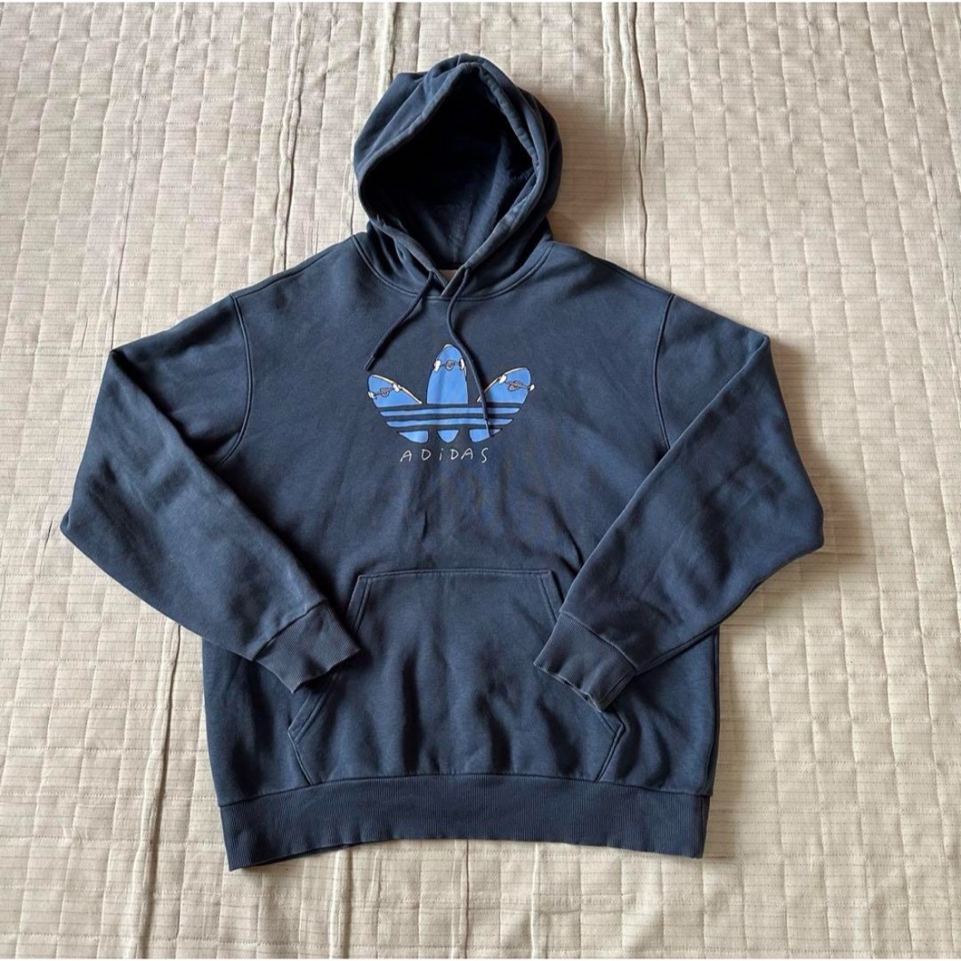 adidas(アディダス)のadidas アディダス ビッグロゴ パーカー メンズのトップス(パーカー)の商品写真