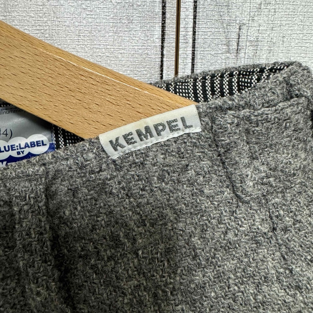 KEMPEL(ケンペル)の美品！KEMPEL×HARRISTWEEDグレーパンツ！ドイツ製！ メンズのパンツ(その他)の商品写真