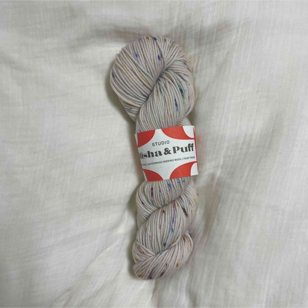 Misha & Puff(ミーシャアンドパフ)のMisha&puff Iris confetti 毛糸 yarn ハンドメイドの素材/材料(生地/糸)の商品写真