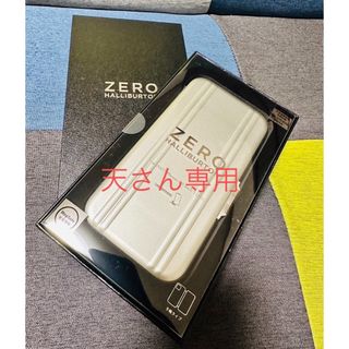 ゼロハリバートン(ZERO HALLIBURTON)のゼロハリバートン Hybrid Shockproof Flip Case(iPhoneケース)