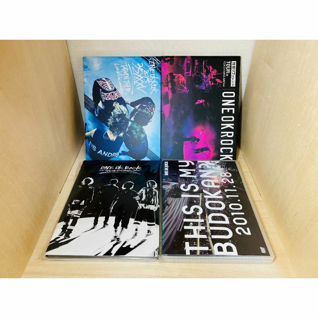 ONE OK ROCK ライブ DVD & Blu-ray 4枚セットの通販 by うり's shop ...