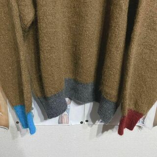 MISTERGENTLEMAN - MISTERGENTLEMAN Color Rib Mohair Knitの通販 by