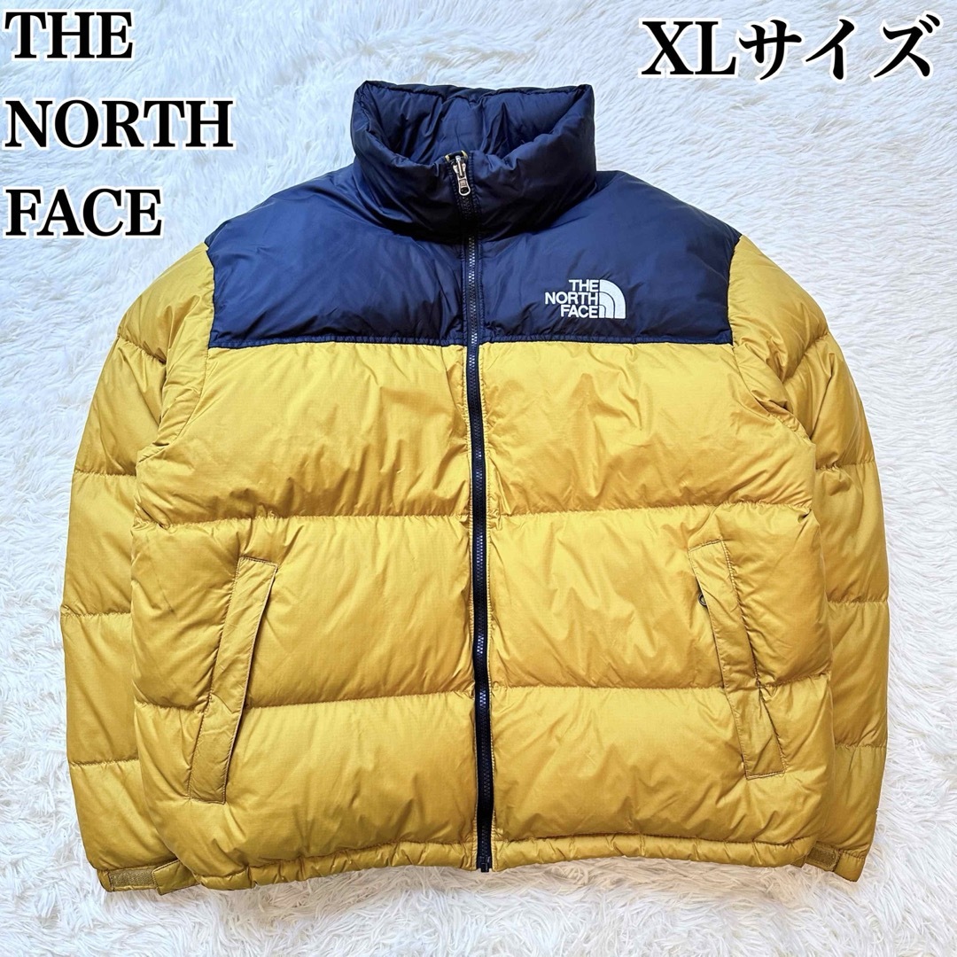 THE NORTH FACE(ザノースフェイス)のノースフェイス 1996 RETRO NUPTSE ヌプシ ダウン イエロー 黄 メンズのジャケット/アウター(ダウンジャケット)の商品写真