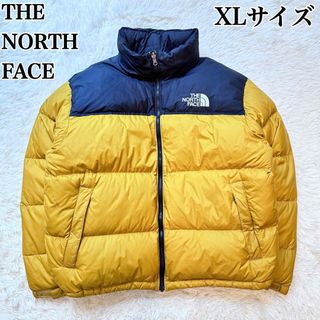 ノースフェイス(THE NORTH FACE) ダウンジャケット(メンズ)(イエロー