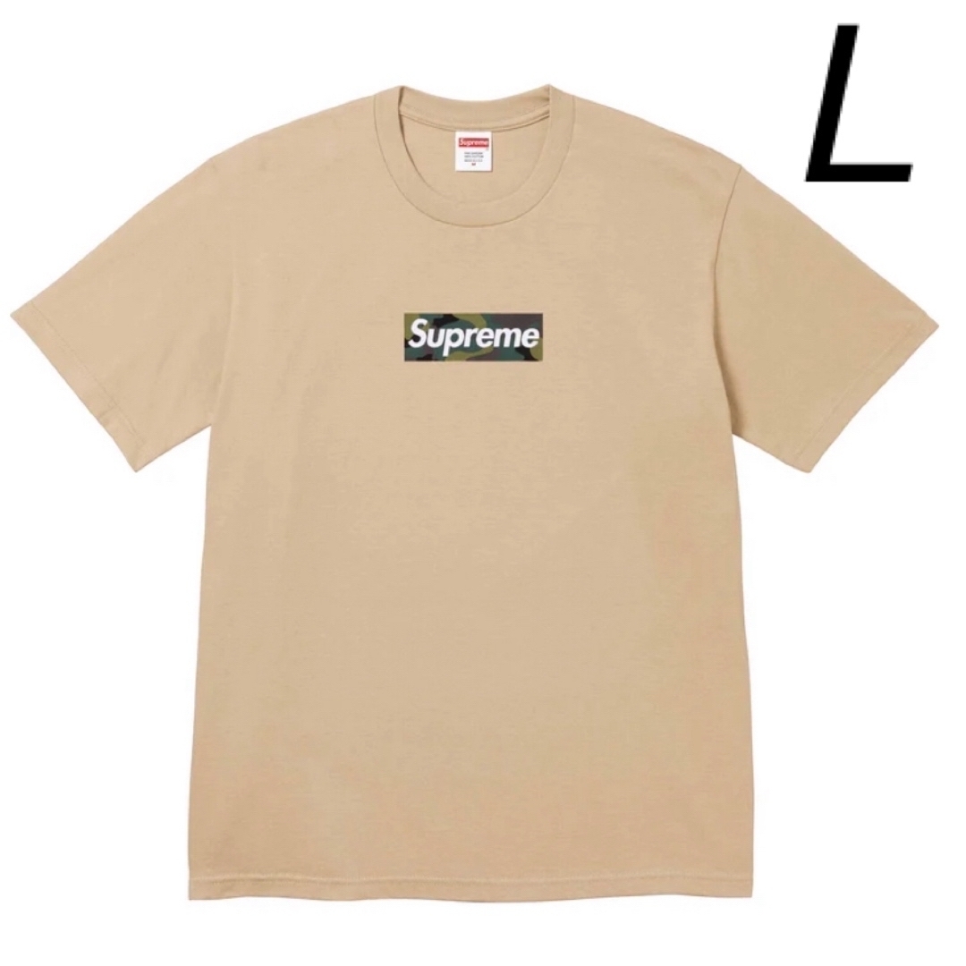 メンズ【L】Supreme Box Logo Tee