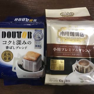 オガワコーヒー(小川珈琲)の京都　小川珈琲店　小川プレミアムブレンド・ドトール　コクと深みの香ばしブレンド(コーヒー)