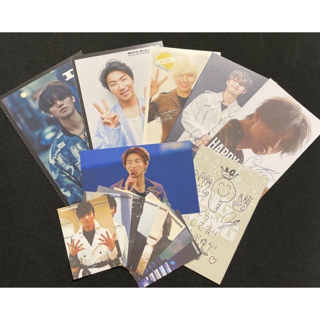 BIGBANG(ビッグバン)のBIGBANG FC カード　D-LITE DAESUNG テソン エンタメ/ホビーのタレントグッズ(ミュージシャン)の商品写真