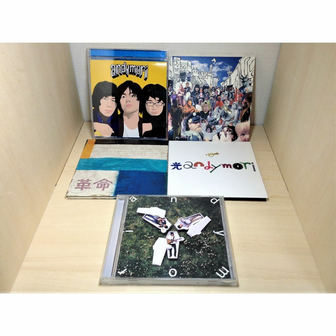 【1/3まで値下げ中】andymori CD DVDセット