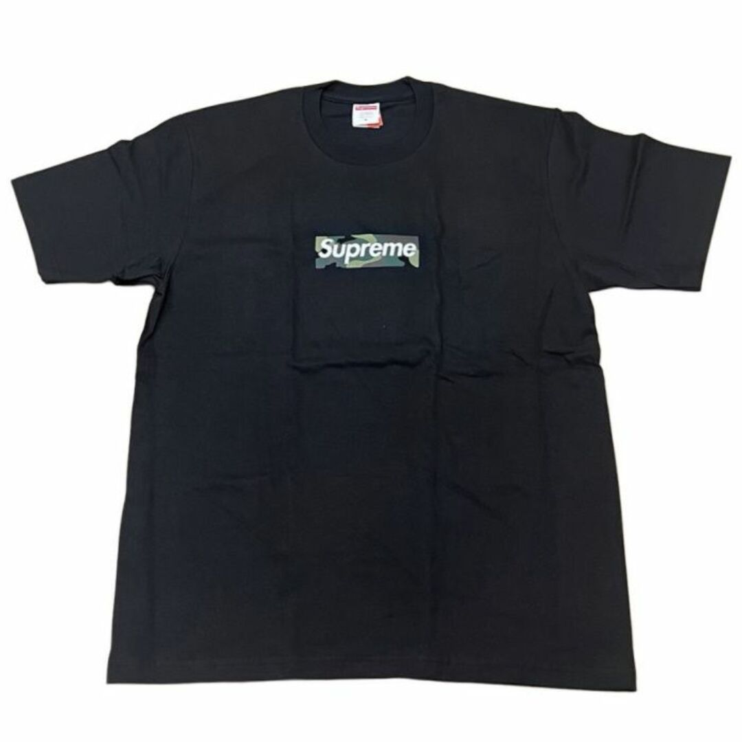 23FW Supreme Box Logo Tee Black 黒 MカラーBlack