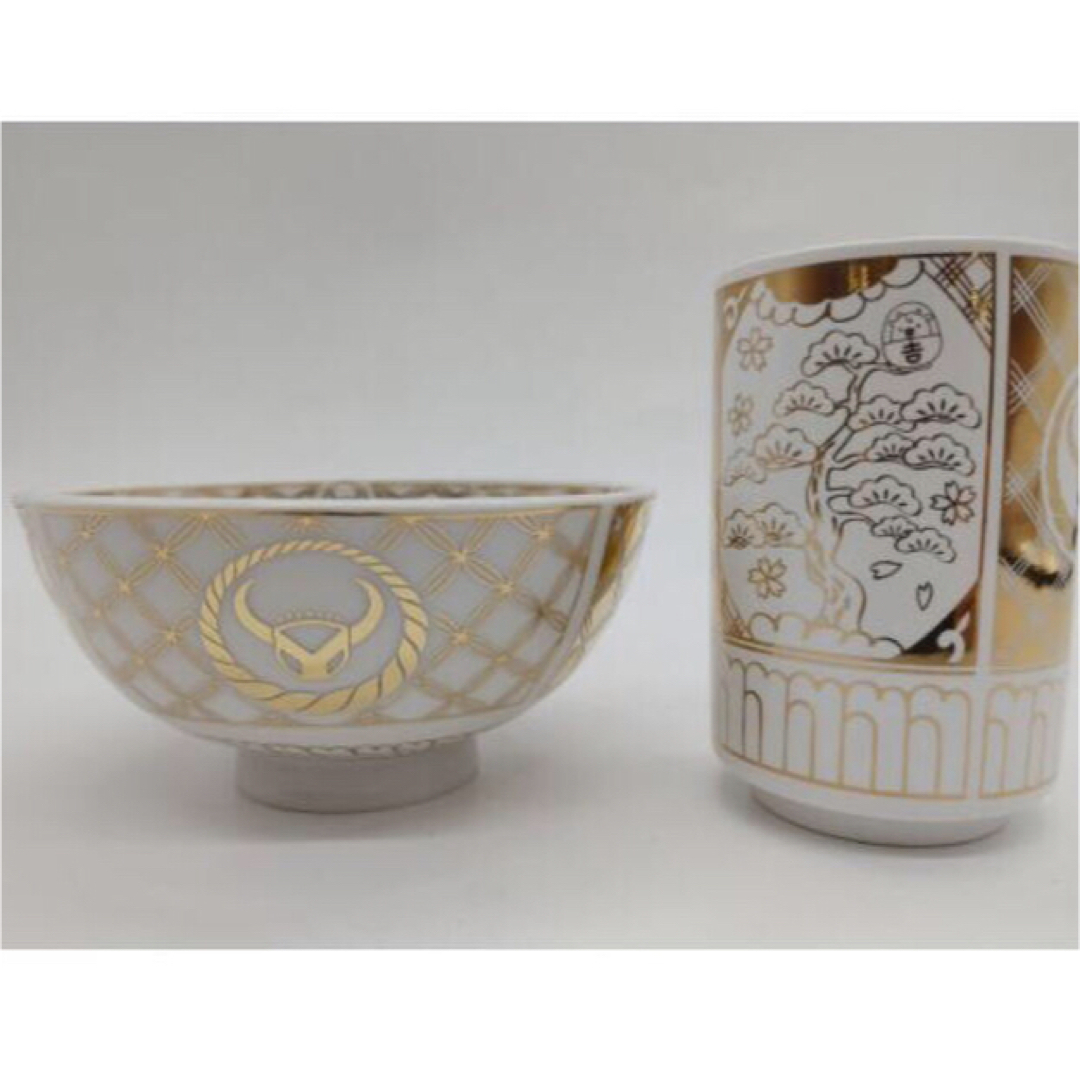 吉野家 - 【新品☆未使用】限定!吉野家 金の丼ぶり 湯呑み 吉野家 - 【新品☆未使用】限定!吉野家 金の丼ぶり 湯呑み